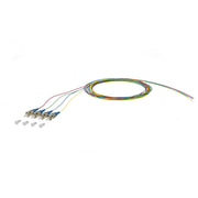 Metz Connect - LWL-Pigtail OpDAT Pigtail ST-UPC 150Q1AO0020E4 OS2 4 Farben − 4 Stück