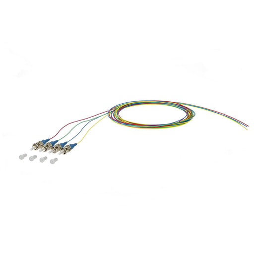 Metz Connect - LWL-Pigtail OpDAT Pigtail ST-UPC 150Q1AO0020E4 OS2 4 Farben − 4 Stück