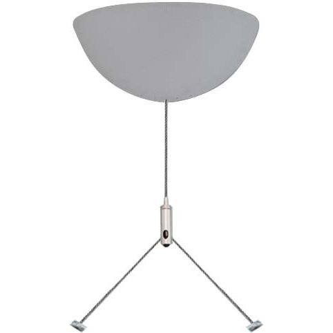 Ridi-Leuchten - Mechanisches Zubehör/Ersatzteile für Leuchten Seilpendelbefestigung ZSPT2ZH190SI m.Bald.hr,si,L 1,5m