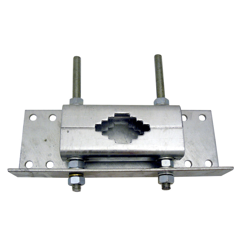 Televes - Antennenmontagematerial Mastfuß MAFU7689 bis 89 mm Zange