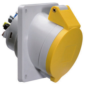 Bals Elektrotech - CEE-Anbausteckdose (IEC 60309) Anbausteckdose geneigt 16A 12777 4p 110V 4h IP44