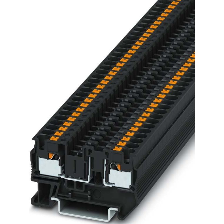 Phoenix Contact - Sicherungs-Reihenklemme Sicherungsreihenklemme PT 4-FSI/F 0,2-6qmm,7,5A 400V − 50 Stück