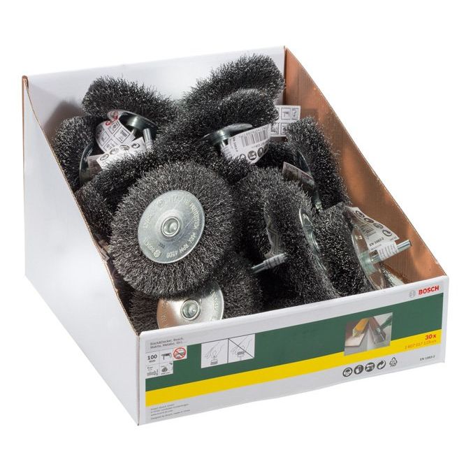 Bosch - Rotierende Drahtbürste Scheibenbürste für 2607017119 Bohrmaschinen