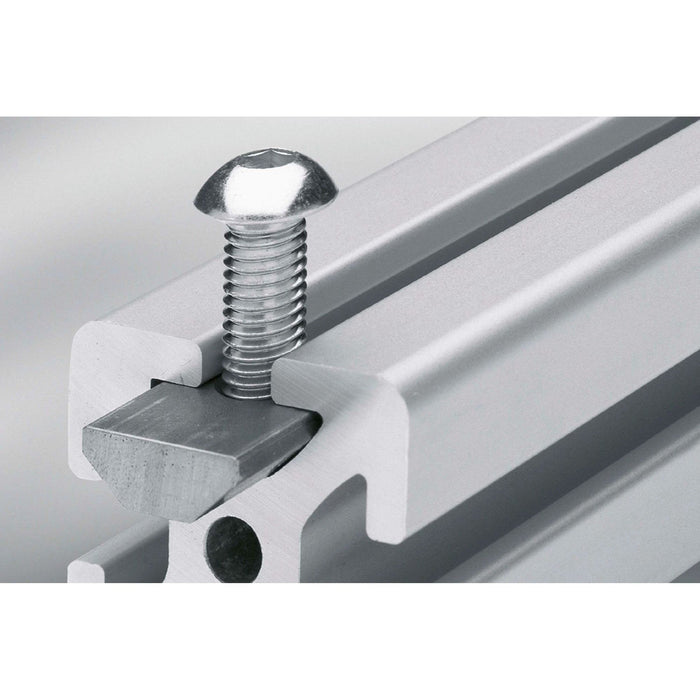 Item - Gleitmutter Nutenstein 8 0.0.420.83 verzinkt, schwer, M8  − 1 Stück
