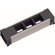 Bachmann - Mehrfachsteckdose Steckdoseneinheit 916.010 3-fach Alu