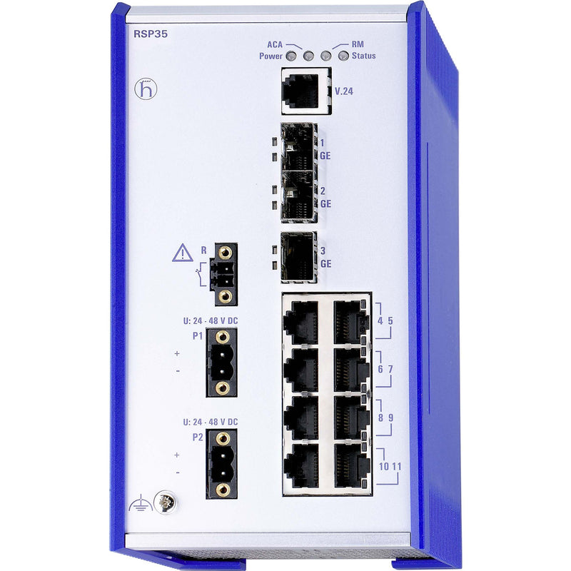 Hirschmann INET - Netzwerk Switch Fast Ethernet RSP Switch RSP30-0803#942053014 11 Port, RJ45+SFP − 1 Stück