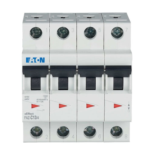 Eaton - Leitungsschutzschalter FAZ-C13/4 13A Charakt.: C