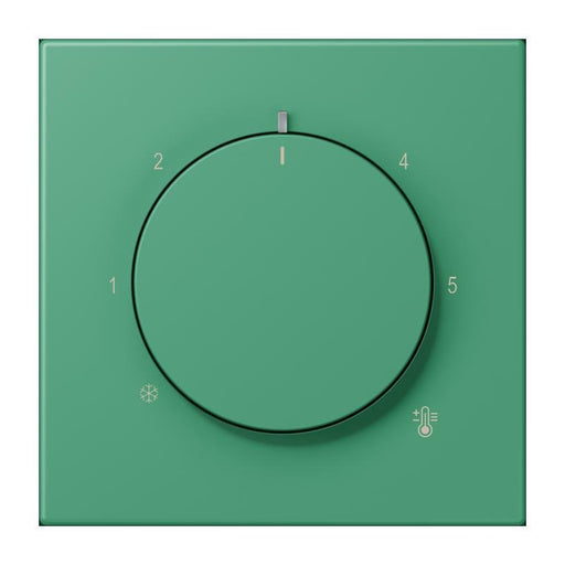 Jung - Abdeckung/Bedienelement für Installationsschalterprogramme Abdeckung für Thermostat LC 1749 BF 250 vert 59 (4320G)