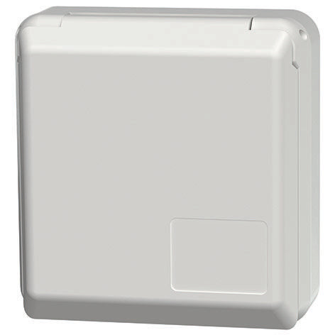 Mennekes - CEE-Steckdose (IEC 60309) Schuko-Anbaudose Cepex 4979 16A,2p+E,230V,IP44