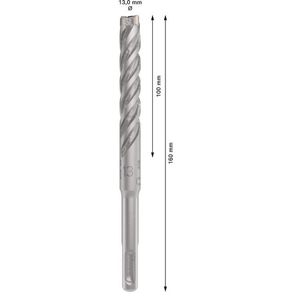 Bosch - Bohrer PRO SDS plus-5X 2608833813 Hammerbohrer 13 x