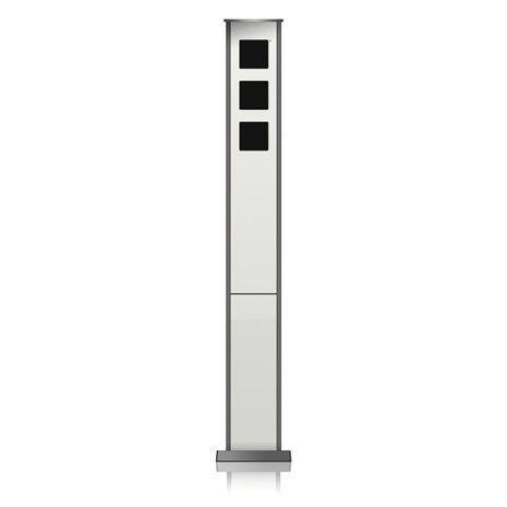 TCS Tür Control - Kommunikations-Säule K3-Leersäule 1,30m K33AP für 3 AMI Module