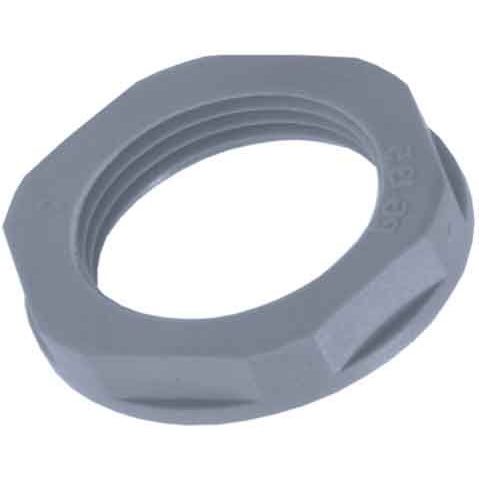 Lapp Zubehör - Gegenmutter für Kabelverschraubung SKINTOP-GMP-GL-PG-7-RAL- GMP-GL Pg7 R7001 SGY 7001-SGY − 100 Stück