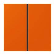 Jung - Abdeckung/Bedienelement für Installationsschalterprogramme Tastensatz 1fach LC 401 TSA 260 orange vif
