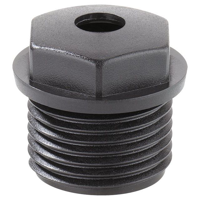 Spelsberg - Kabeleinsteckstutzen Würgenippel WNI M25/sw − 25 Stück