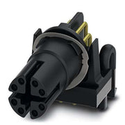 Phoenix Contact - Rundsteckverbinder, feldkonfektionierbar (Industriesteckverbinder) Einbausteckverbinder SACC-CI-M12F#1424180 − 20 Stück