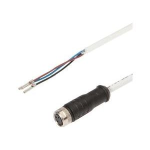 Ipf Electronic - Konfektioniertes Sensor-Aktor-Kabel Anschlussleitung, 5m, M8 VK50H075 Dose 3polig gerade