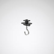 Trilux - Mechanisches Zubehör/Ersatzteile für Leuchten Haken Rail Haken  #8881000 schwarz