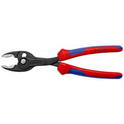 Knipex - Wasserpumpenzange Frontgreifzange 82 02 200 schwarz atramentiert − 6 Stück