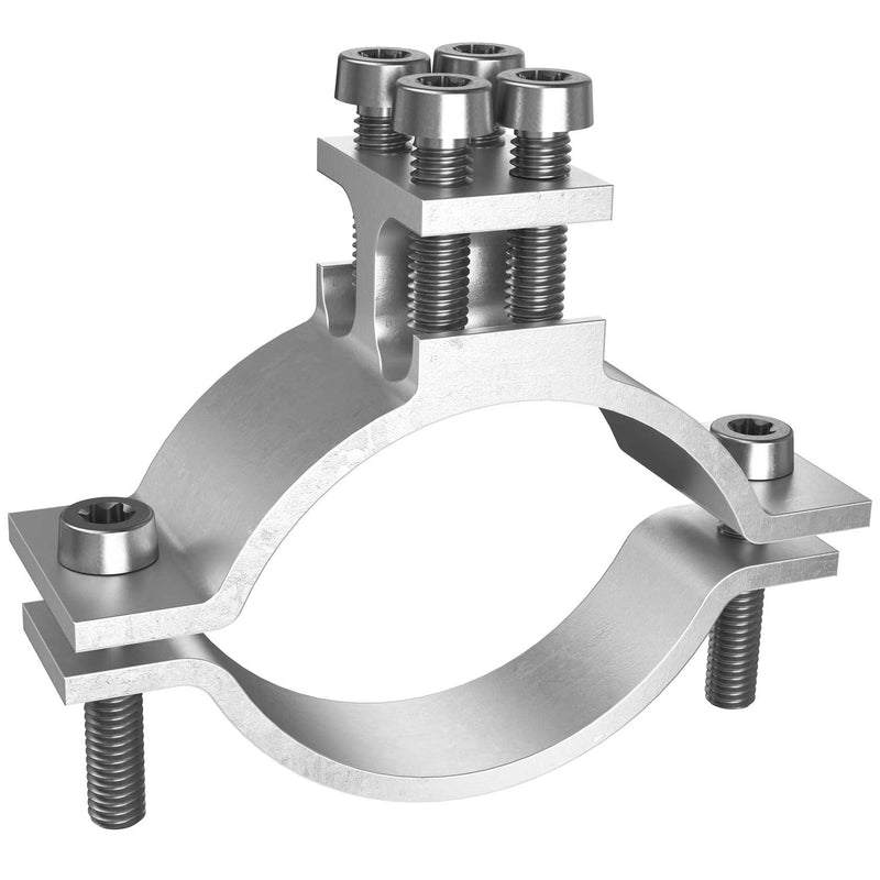 Kaiser - Erdungsrohrschelle Erdleitungsbride 9620.02 1 - 2, 47.9-59.6mm − 10 Stück