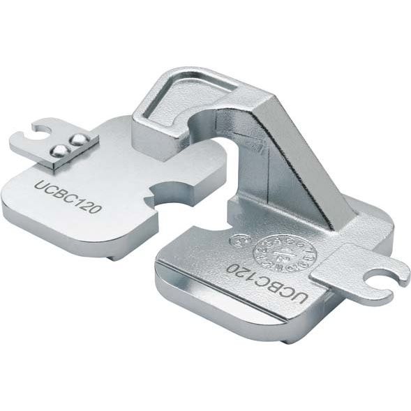 Klauke - Einsatz für Presswerkzeug Kabelschuhe/Verbinder, Aderendhülsen, Schirmanschluss Schneideinsatz 107 mm² Typ UCAC107 AC, für Fahrdrähte