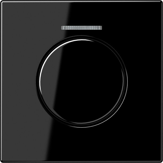 Jung - Abdeckung/Bedienelement für Installationsschalterprogramme Abdeckung Drehsensor LS 1940 KO5 SW schwarz − 1 Stück