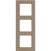 Peha - Abdeckrahmen Rahmen 3-fach D 20.673.201.702 Holz eiche-alu
