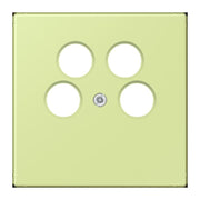 Jung - Einsatz/Abdeckung für Kommunikationstechnik Abdeckung für SAT-TV LC 990-4 SAT2 222