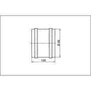 Maico - Kleinraumventilator Rohreinschubventilator ECA 11 E 13W,105cbm/h,IP45