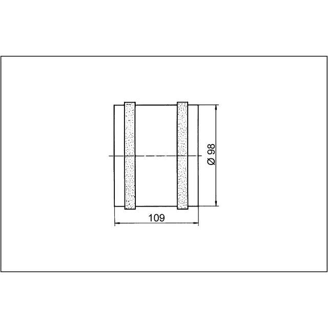 Maico - Kleinraumventilator Rohreinschubventilator ECA 11 E 13W,105cbm/h,IP45