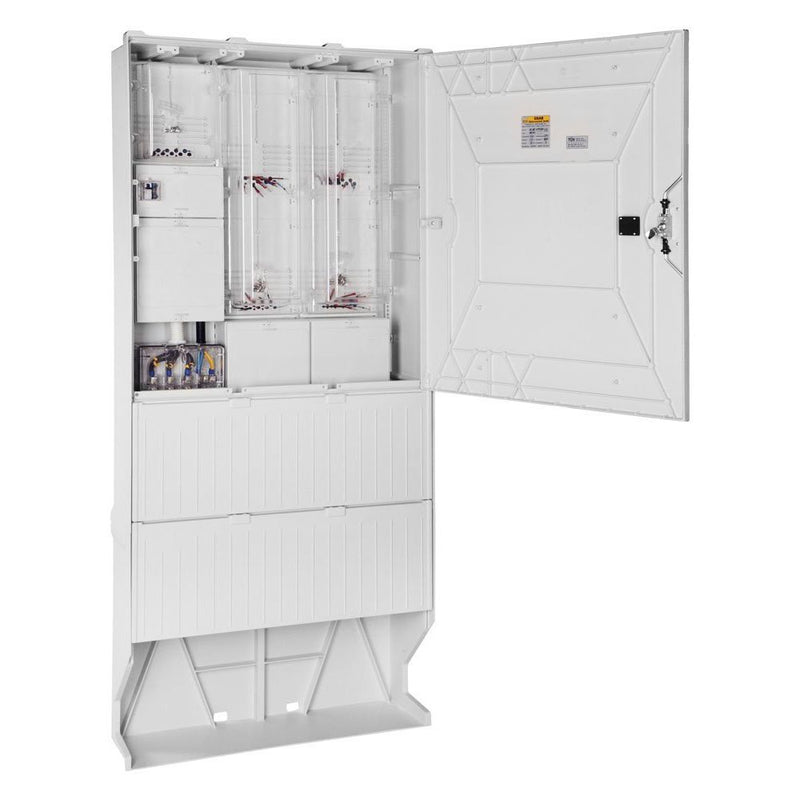 GSAB Elektrotechnik - Zähler-Komplettschrank Zähleranschlusssäule 02.88.1P4HAK 4Z/TSG