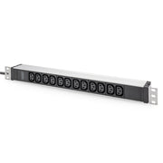 DIGITUS - Power distribution unit (PDU) Steckdosenleiste DN-95426 1HE Aluminum PDU