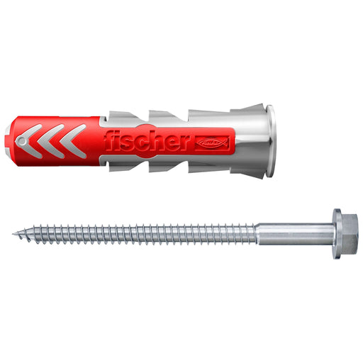 Fischer Deutschl - Allzweckdübel DuoPower 10x50 S 535461 − 25 Stück