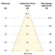 EVN Lichttechnik - Downlight/Strahler/Flutlicht LED-Anbauleuchte ALG54251525