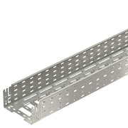 OBO Bettermann - Kabelrinne MKSM gelocht MKSM 120 A2 m. Schnellverbindung − 3 Meter