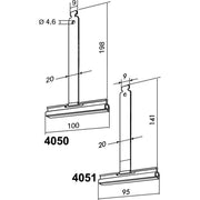 DELTA DORE - Zubehör/Ersatzteile für Tor-/Rollladenantriebe Befestigungsfeder 4050 190mm ab SW50