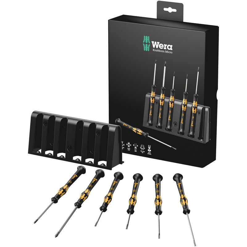 Wera - Werkzeugset Micro-Schraubendrehersatz 030170 6-tlg