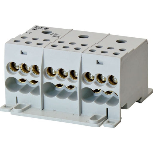 Eaton - Verteilerbaugruppe Klemmen Klemmenblock 3polig 175A BPZ-KB-6/175 1 Eing.-6 Abgangskl