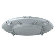 Kaiser - Zubehör/Ersatzteile für Leuchteneinbaugehäuse Frontteil HaloX 180 1282-03 Einbaudurchm. 125mm
