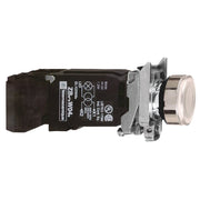 Schneider Electric - Drucktaster, Komplettgerät Leuchtdrucktaster, weiß XB4BW3135 o. Rast. 1S+1Ö