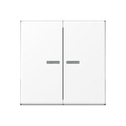 Jung - Bedienelement intelligent Taster 2fach BT A 17102 WWM JUNG HOME