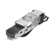 Weidmüller - Modularer Steckverbinder Stecker IE-PS-RJ45-FH-BK-B RJ45 − 10 Stück