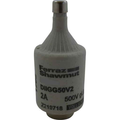Mersen - D-Sicherungseinsatz DIIGG50V2 gG DII, 2A/AC500