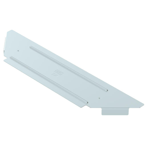 OBO Bettermann - Deckel Anbau-Abzweigstück für Kabeltragsystem Deckel f. Anbau-Abzweigst. RAAD 200 DD B200mm, Zink/Alu