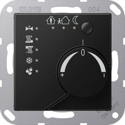 Jung - Bussystem-Raumtemperaturregler KNX-Stetigregler Serie A A 2178 SWM graphitschwarz matt