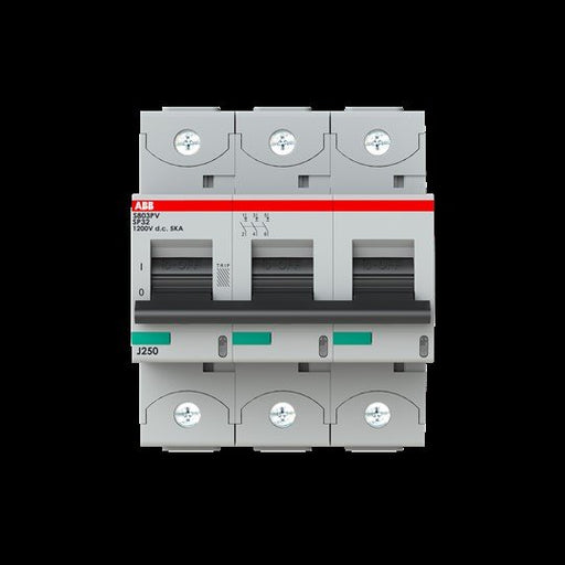 ABB Stotz S&amp;J - Leitungsschutzschalter Strangsicherung S803PV-SP32 32A, 3-polig − 1 Stück by ABB Stotz S&amp;J
