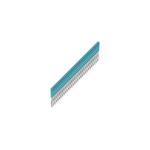Weidmüller - Querverbinder/Brücker für Reihenklemme Querverbinder ZQV 4N/41 BL gesteckt − 10 Stück