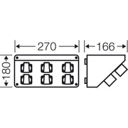 Hensel - Pultsystem FP Connection Box FP CB 218 für den Geräteeinbau