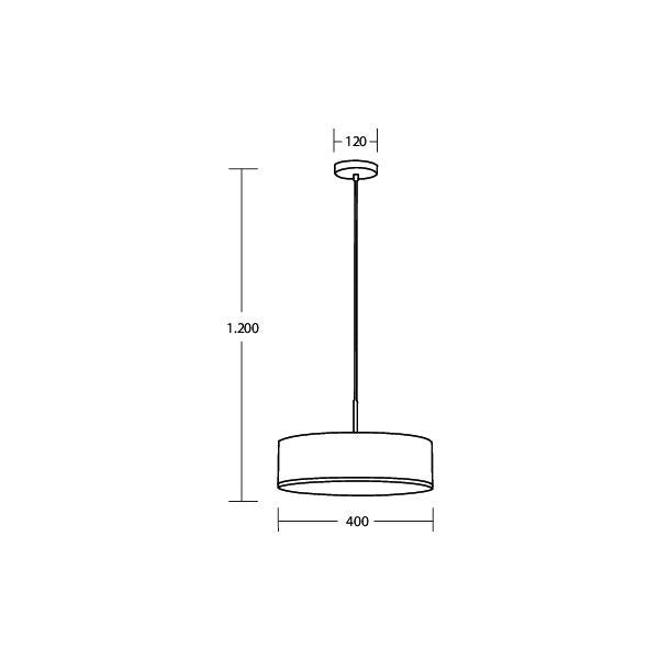 Brumberg Leuchten - Decken-/Wandleuchte Pendelleuchte 3x E27 57195570