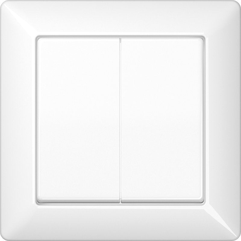 Jung - Abdeckung/Bedienelement für Installationsschalterprogramme Abdeckung aws AS 590-5 WW für Taster