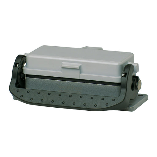 Walther Werke - Gehäuse für Rechtecksteckverbinder Anbaugehäuse B6 714406AL 29mm LVB m.Klappdeck